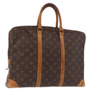 LOUIS VUITTON Monogram Porte Documents Voyage Business Bag M53361 LV Auth 182617-1
