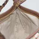 Salvatore Ferragamo Gancini Animalmuster Tasche Canvas Mehrfarbig Original 182618A-18