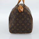 LOUIS VUITTON Monogram Speedy 30 Hand Bag M41526 LV Auth 182620A-4