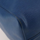 LOUIS VUITTON Epi Keepall 55 Boston Bag Toledo Blue M42955 LV Auth 182624-14