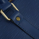 LOUIS VUITTON Epi Keepall 55 Boston Bag Toledo Blue M42955 LV Auth 182624-10