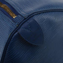 LOUIS VUITTON Epi Keepall 55 Boston Bag Toledo Blue M42955 LV Auth 182624-17