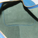 LOUIS VUITTON Epi Keepall 55 Boston Bag Toledo Blue M42955 LV Auth 182624-19