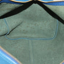 LOUIS VUITTON Epi Keepall 55 Boston Bag Toledo Blue M42955 LV Auth 182624-20