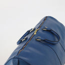 LOUIS VUITTON Epi Keepall 55 Boston Bag Toledo Blue M42955 LV Auth 182624-6