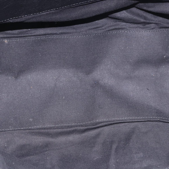 BALENCIAGA Bazaar Shopper M Tote Bag Leather Blue Silver 443097 Auth 182625