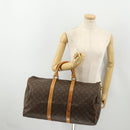 LOUIS VUITTON Monogram Keepall 50 Boston Bag M41426 LV Auth 182626-22