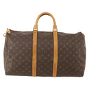 LOUIS VUITTON Monogram Keepall 50 Boston Bag M41426 LV Auth 182626-2