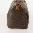 LOUIS VUITTON Monogram Keepall 50 Boston Bag M41426 LV Auth 182626-3