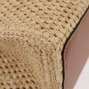LOUIS VUITTON On the Go MM Tote Bag Raffia Okinawa Only Beige LV Auth 182627SAM-8