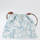 LOUIS VUITTON On the Go MM Tote Bag Raffia Okinawa Only Beige LV Auth 182627SAM-11