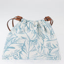 LOUIS VUITTON On the Go MM Tote Bag Raffia Okinawa Only Beige LV Auth 182627SAM-22