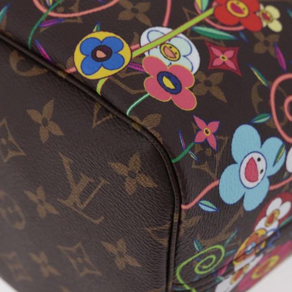 LOUIS VUITTON Monogram Takashi Murakami Neverfull MM Bag M13271 LV Auth 182628SM