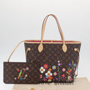 LOUIS VUITTON Monogram Takashi Murakami Neverfull MM Bag M13271 LV Auth 182628SM-12