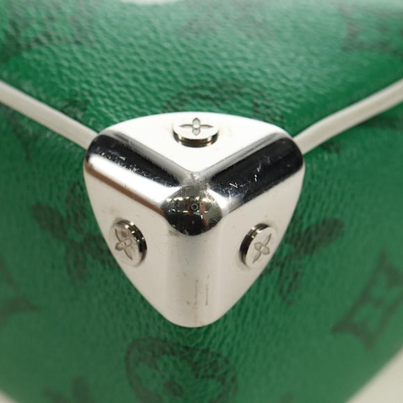 LOUIS VUITTON Monogram Everyday Mini Soft Trunk Bag Green M80816 Auth 182630M