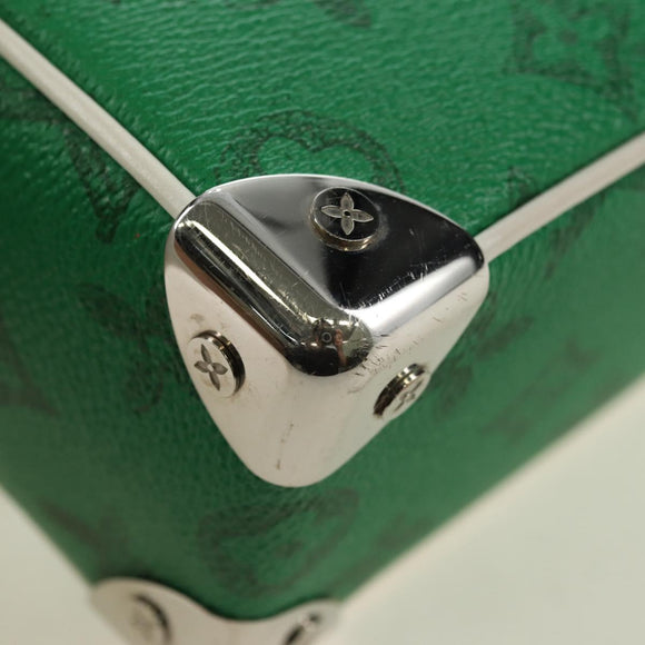LOUIS VUITTON Monogram Everyday Mini Soft Trunk Bag Green M80816 Auth 182630M