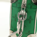 LOUIS VUITTON Monogram Everyday Mini Soft Trunk Bag Green M80816 Auth 182630M-22
