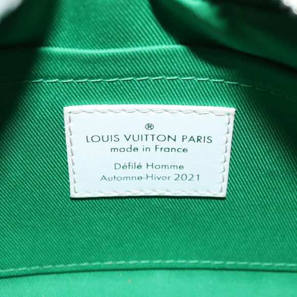 LOUIS VUITTON Monogram Everyday Mini Soft Trunk Bag Green M80816 Auth 182630M