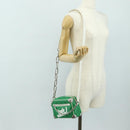 LOUIS VUITTON Monogram Everyday Mini Soft Trunk Bag Green M80816 Auth 182630M-26