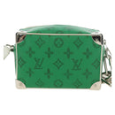 LOUIS VUITTON Monogram Everyday Mini Soft Trunk Bag Green M80816 Auth 182630M-2