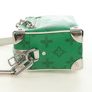 LOUIS VUITTON Monogram Everyday Mini Soft Trunk Bag Green M80816 Auth 182630M-3