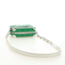 LOUIS VUITTON Monogram Everyday Mini Soft Trunk Bag Green M80816 Auth 182630M-7