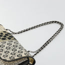 CHANEL Chain Shoulder Bag Vinyl Gray Silver CC Auth 182631SAV-8