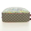 GUCCI GG Supreme Higuchi Yuko Sherry Line PVC Beige Silver 433578 Auth 182632SAV-5