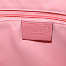 GUCCI GG Supreme Higuchi Yuko Sherry Line PVC Beige Silver 433578 Auth 182632SAV-25