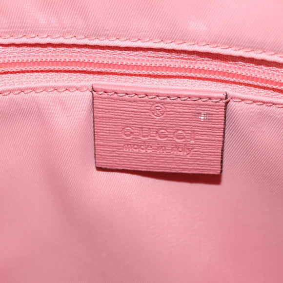 GUCCI GG Supreme Higuchi Yuko Sherry Line PVC Beige Silver 433578 Auth 182632SAV