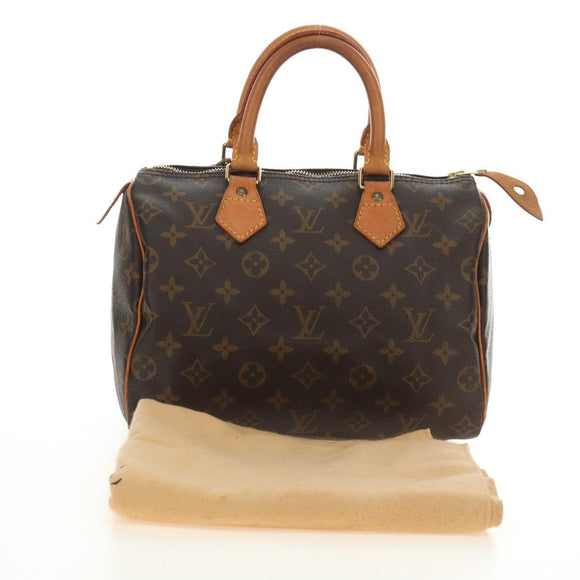 LOUIS VUITTON Monogram Speedy 25 Hand Bag M41528 LV Auth 182641SAM