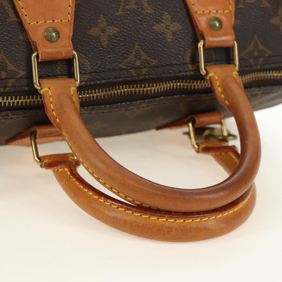 LOUIS VUITTON Monogram Speedy 25 Hand Bag M41528 LV Auth 182641SAM