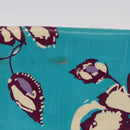 CHANEL Pouch PVC Canvas Green CC Auth 182645-3