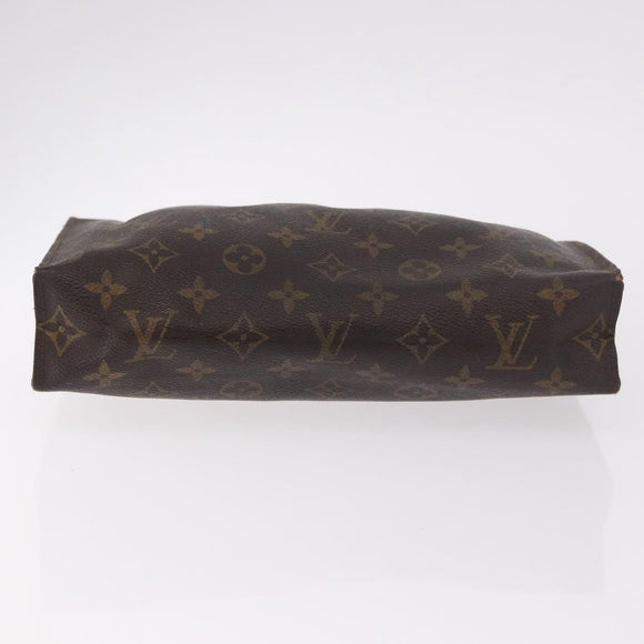 LOUIS VUITTON Monogram Poche Toilette 26 Pouch M47542 LV Auth 182646