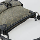 CELINE Paris Macadam Canvas Shoulder Bag Denim Gray Silver Auth 182647A-6