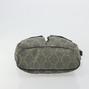 CELINE Paris Macadam Canvas Shoulder Bag Denim Gray Silver Auth 182647A-5