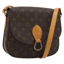 LOUIS VUITTON Monogram Saint Cloud GM Shoulder Bag M51242 LV Auth 182650-1