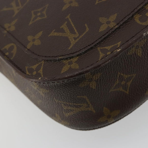 LOUIS VUITTON Monogram Saint Cloud GM Shoulder Bag M51242 LV Auth 182650