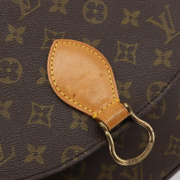 LOUIS VUITTON Monogram Saint Cloud GM Shoulder Bag M51242 LV Auth 182650