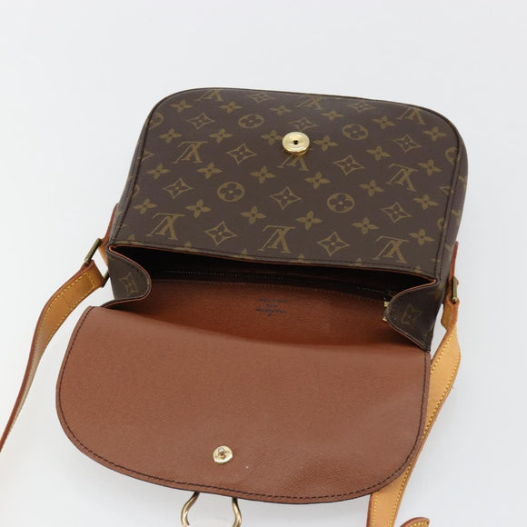 LOUIS VUITTON Monogram Saint Cloud GM Shoulder Bag M51242 LV Auth 182650