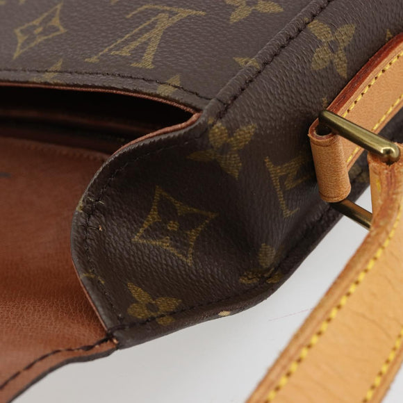 LOUIS VUITTON Monogram Saint Cloud GM Shoulder Bag M51242 LV Auth 182650