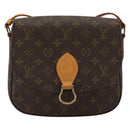 LOUIS VUITTON Monogram Saint Cloud GM Shoulder Bag M51242 LV Auth 182650-13