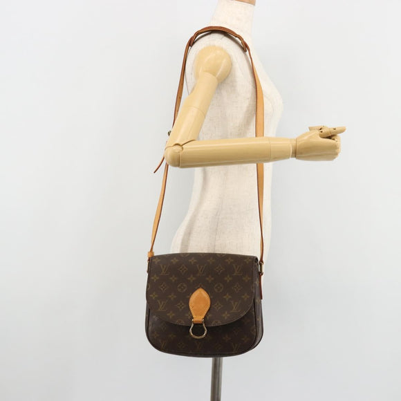 LOUIS VUITTON Monogram Saint Cloud GM Shoulder Bag M51242 LV Auth 182650