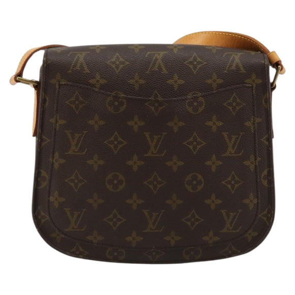 LOUIS VUITTON Monogram Saint Cloud GM Shoulder Bag M51242 LV Auth 182650