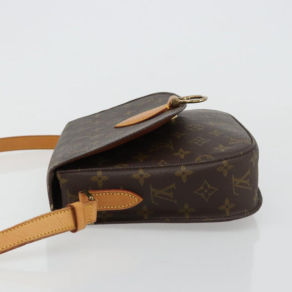 LOUIS VUITTON Monogram Saint Cloud GM Shoulder Bag M51242 LV Auth 182650