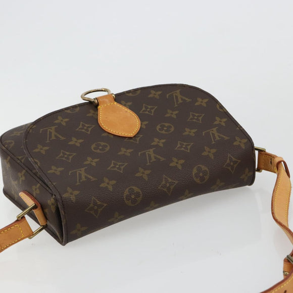 LOUIS VUITTON Monogram Saint Cloud GM Shoulder Bag M51242 LV Auth 182650