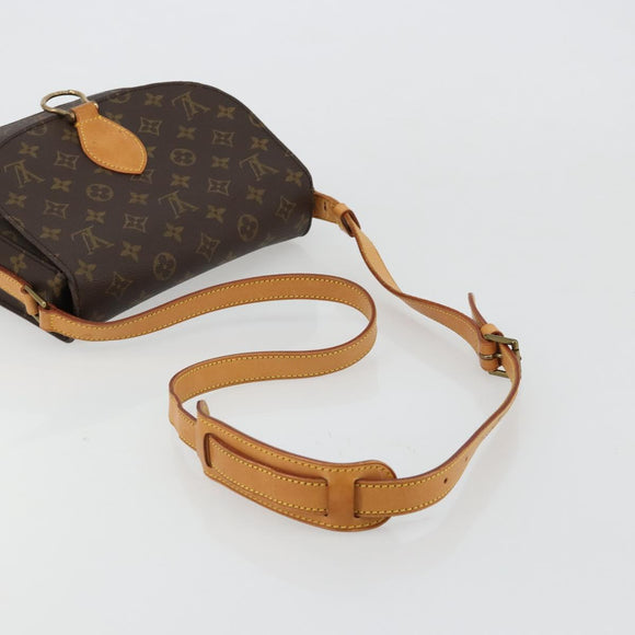 LOUIS VUITTON Monogram Saint Cloud GM Shoulder Bag M51242 LV Auth 182650
