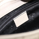 GUCCI GG Canvas Bamboo Umhängetasche Wildleder Grau Silber 001 2058 3008 Auth 182655-15