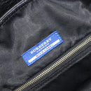 BURBERRY Blue Label Tote Bag Wool Gray Silver Auth 182657A-11