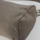 PRADA Handtasje Satijn Grijs Zilver Auth 182660A-14